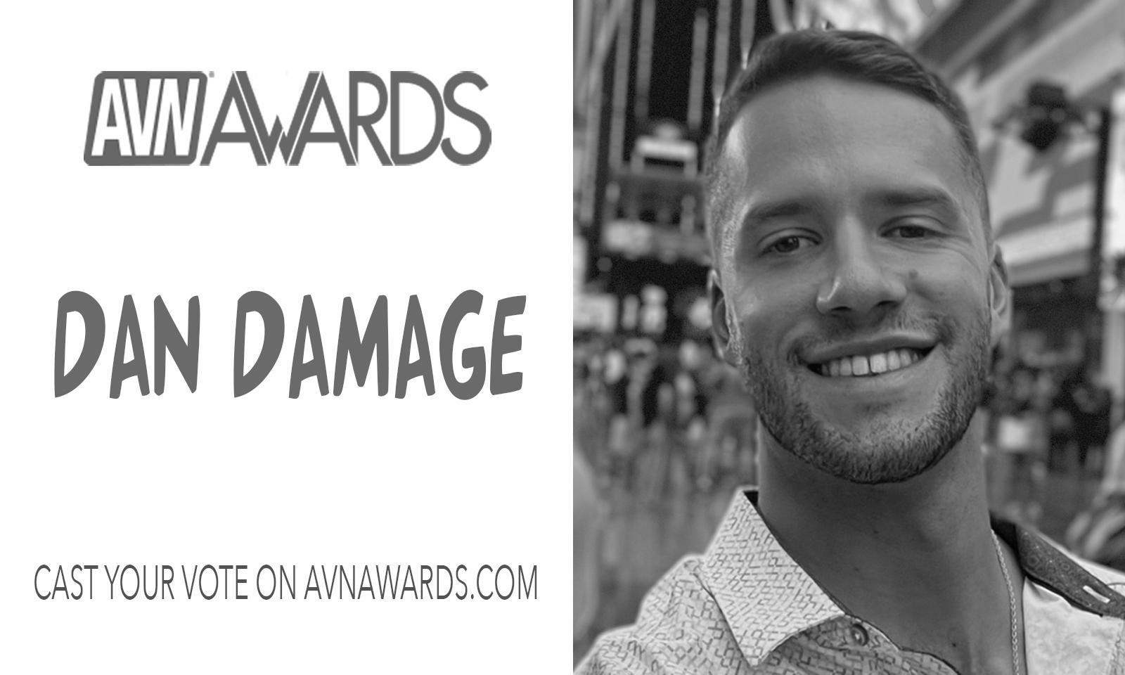 Dan Damage Collects Two Fan-Voted AVN Noms